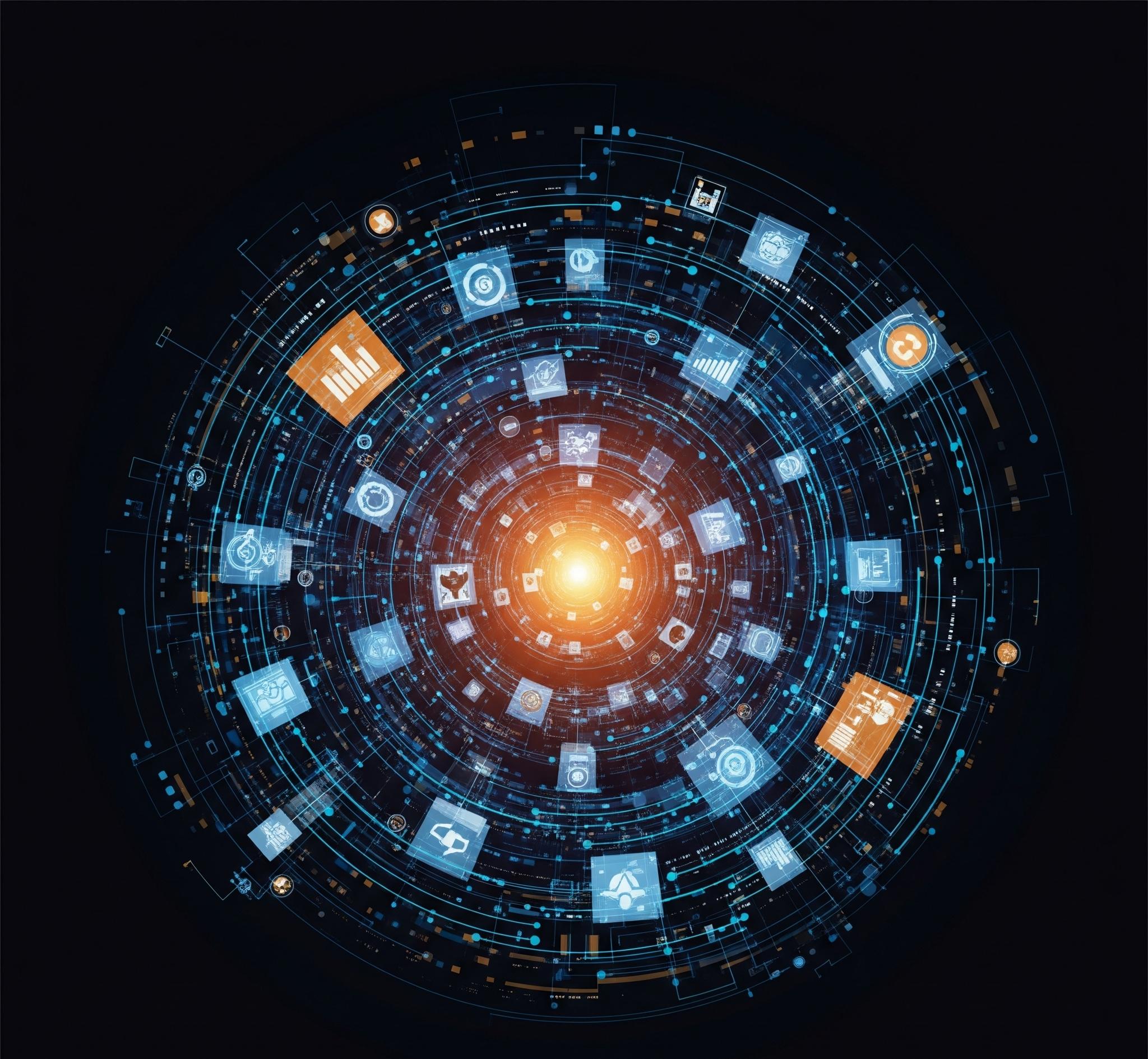 Data Analytics Integration Illustration